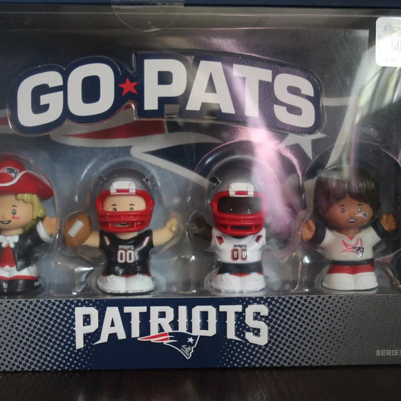 Fisher-Price Little People New England Patriots Figures Series 1 Brand New - Picture 16 of 16